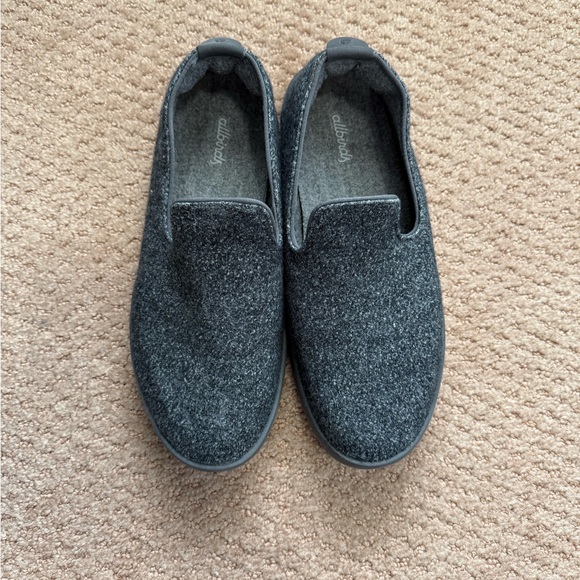 Allbirds Gray Wool Slip-On Wool Lounger Loafers - Picture 6 of 6